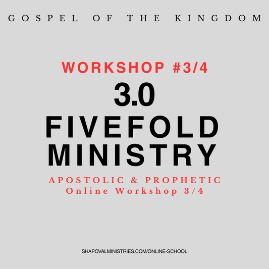 3.0 MENTORSHIP: Пятигранное служение 3.0